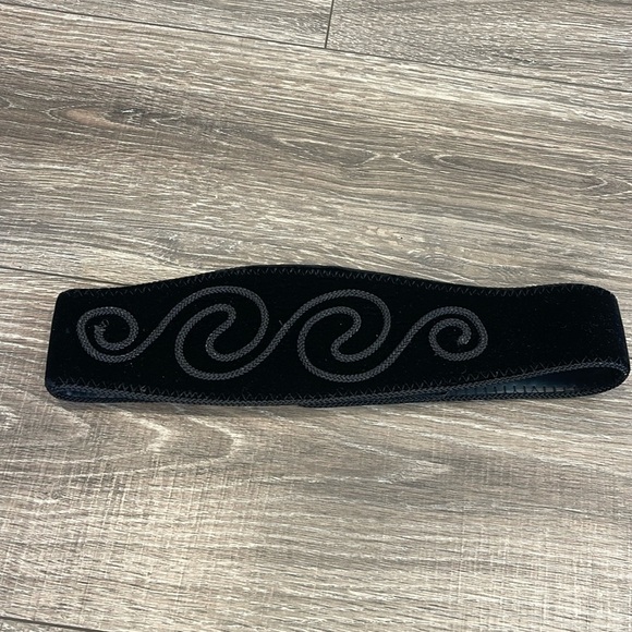 Velvet belt with design - Velcro s/m - Picture 1 of 5